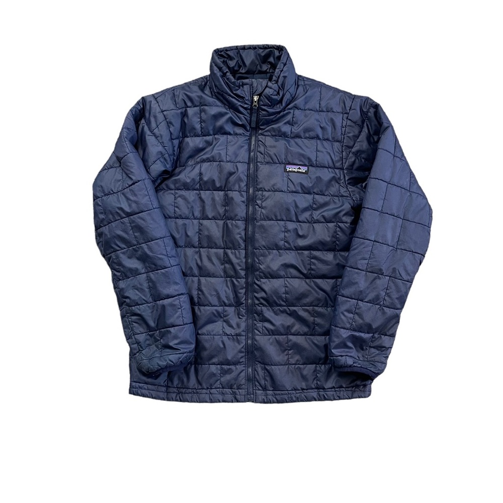 PATAGONIA Boys' Nano Puff Jacket Blue Size XL 14